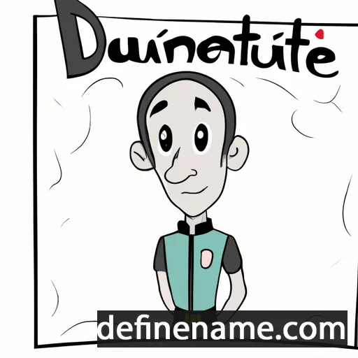 cartoon of the name Durante