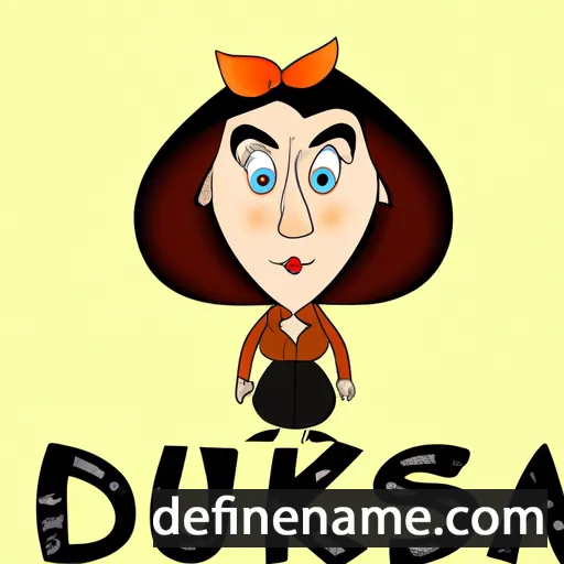 Dušanka cartoon