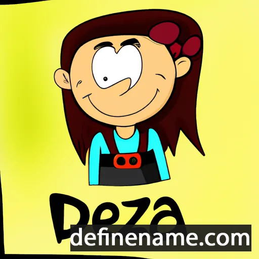 cartoon of the name Džejla