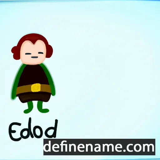 cartoon of the name Éadaoin