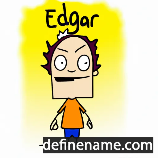 Édgar cartoon