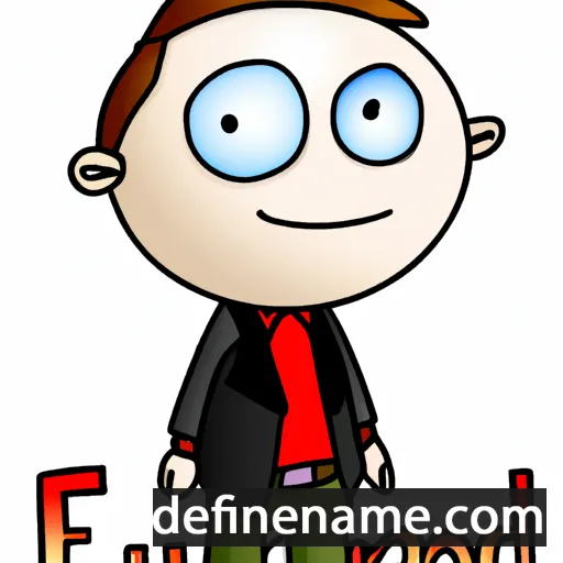 cartoon of the name Eadmund