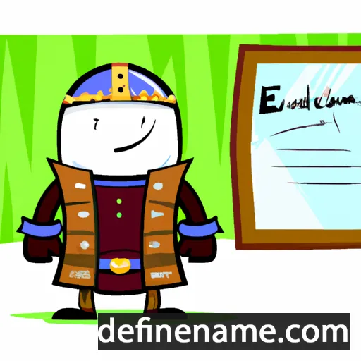 cartoon of the name Eastmund