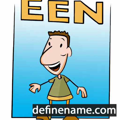 Eben cartoon