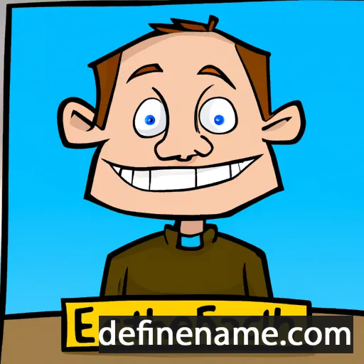 cartoon of the name Eckhart