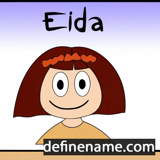 Edita cartoon