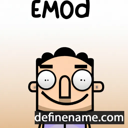 cartoon of the name Edmond