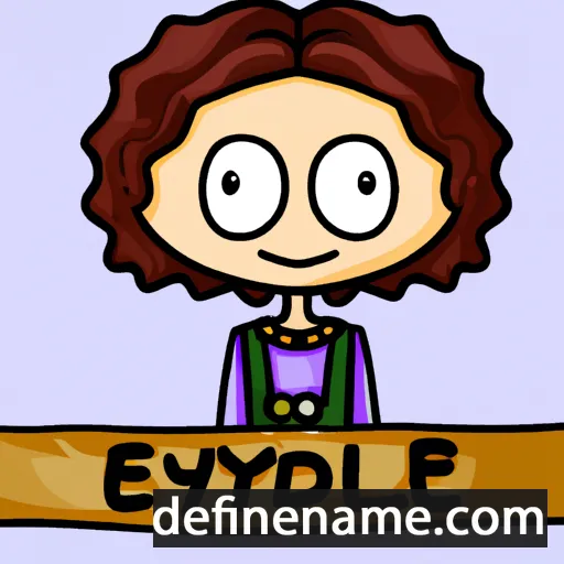 Edythe cartoon