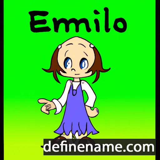 cartoon of the name Eemeli