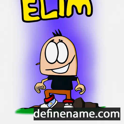 cartoon of the name Eemil