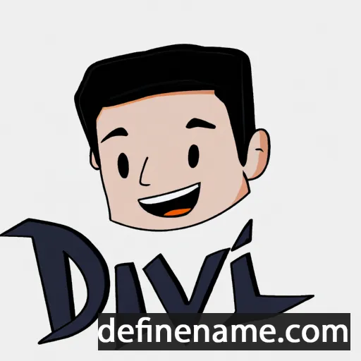 Dávi cartoon