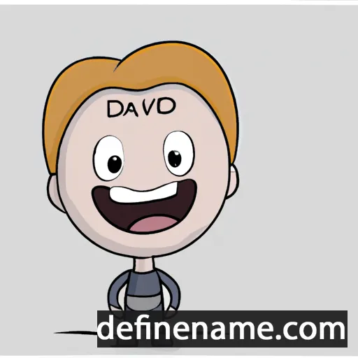 Dávið cartoon