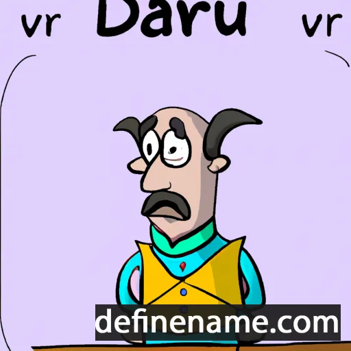 Dávur cartoon