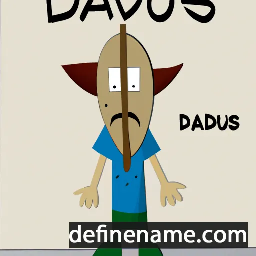 Dauidos cartoon