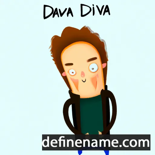 cartoon of the name Davidka