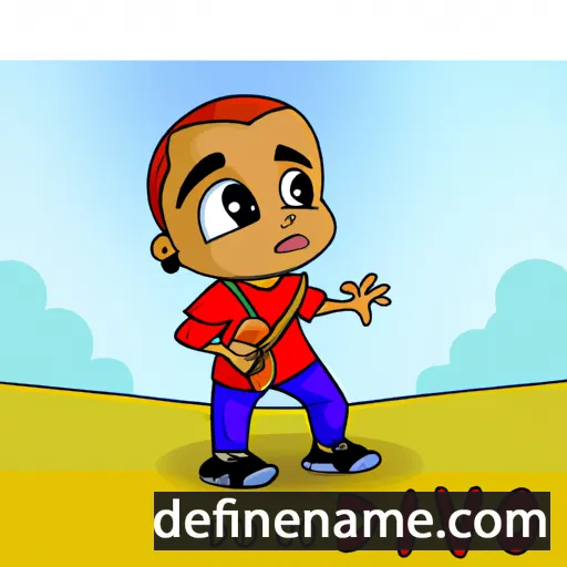 Davido cartoon