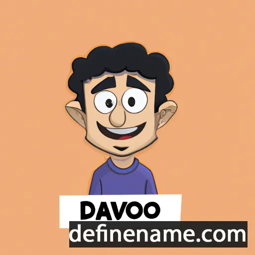 Davood cartoon