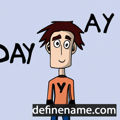 cartoon of the name Davy