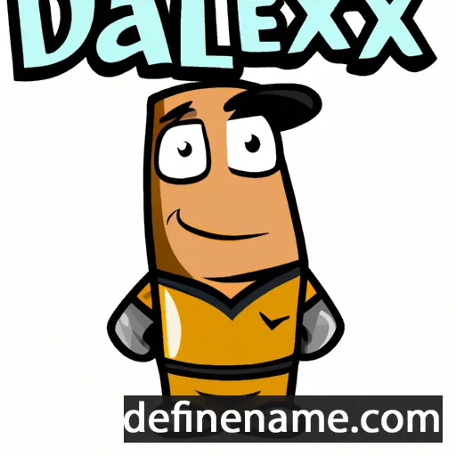 Daxel cartoon