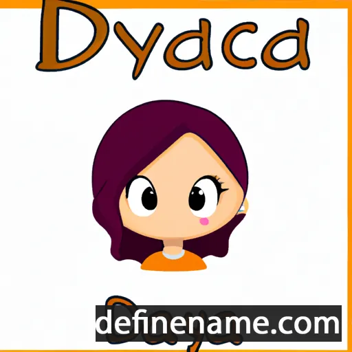 Daycia cartoon