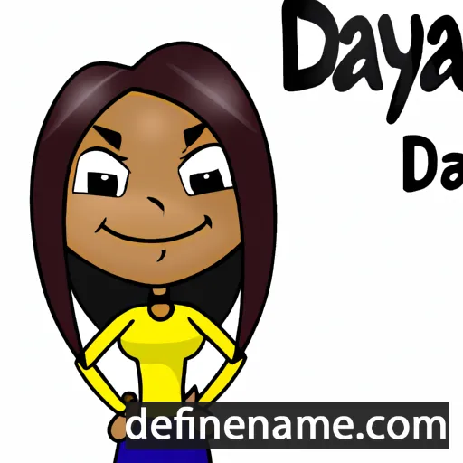 Dayja cartoon