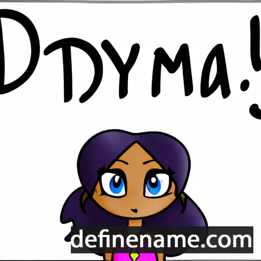 Daymia cartoon