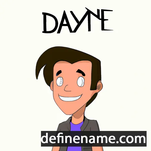 Dayne cartoon