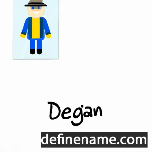 Déaglán cartoon