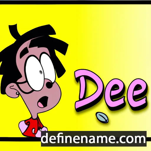 cartoon of the name Dédé