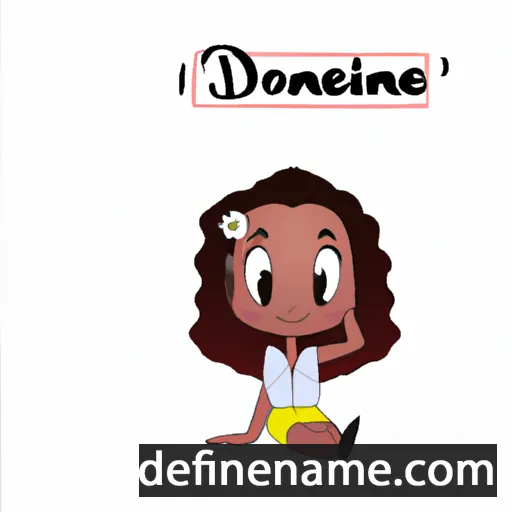 cartoon of the name Déionée