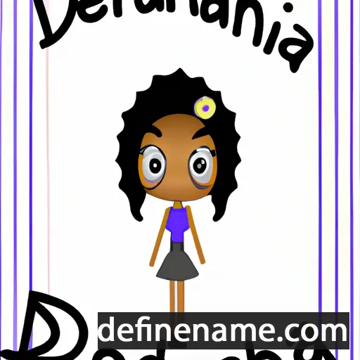 Deandria cartoon