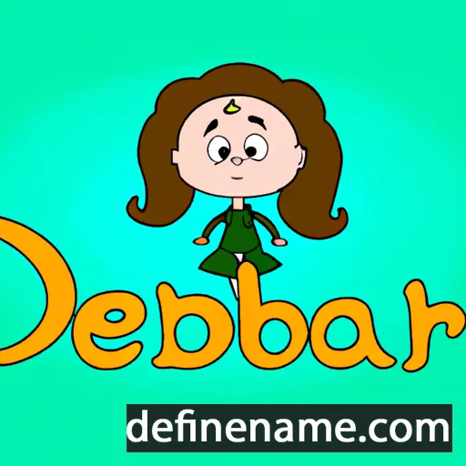 cartoon of the name Dearbhla