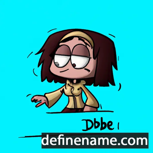 cartoon of the name Debrie