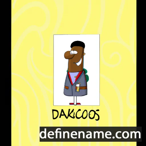 Decarlos cartoon