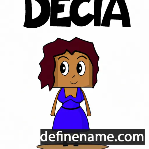 Decia cartoon