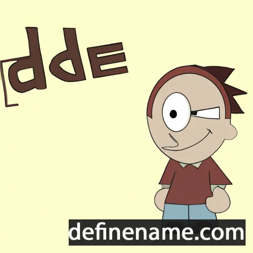 Dede cartoon