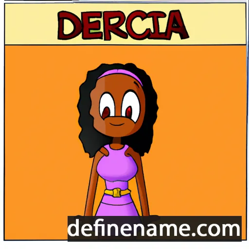 Dederica cartoon