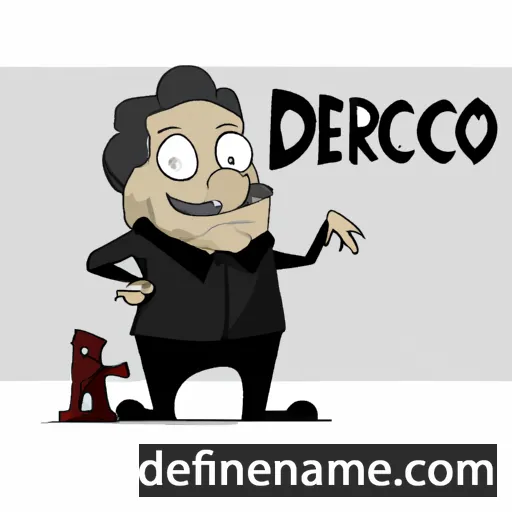 Dederico cartoon