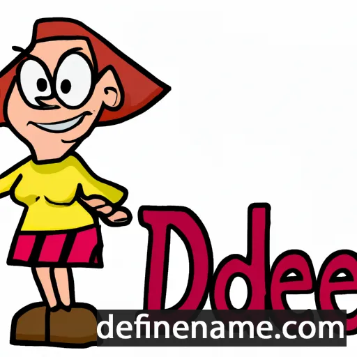 Deedee cartoon