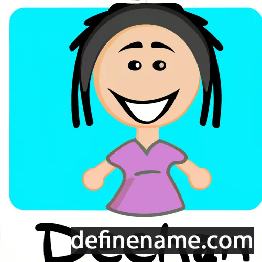 Deenah cartoon