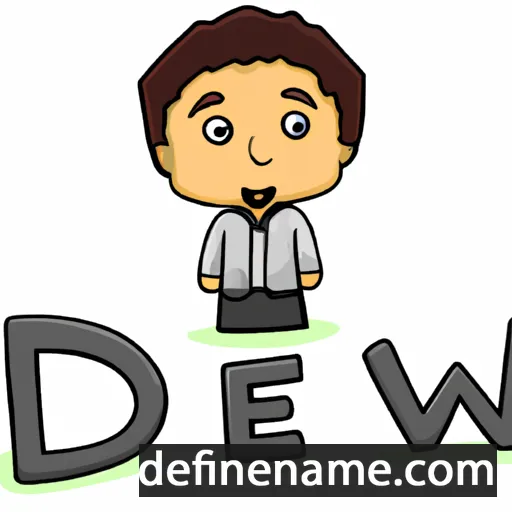 cartoon of the name Deewan