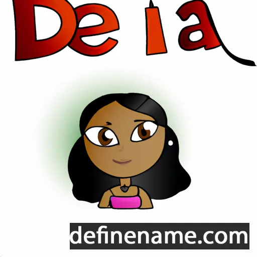 Deija cartoon