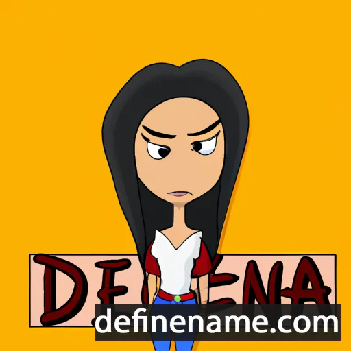 Deineira cartoon