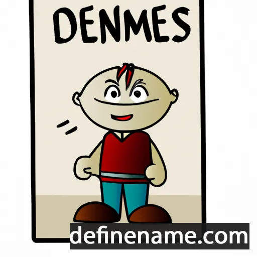 Deinomenes cartoon