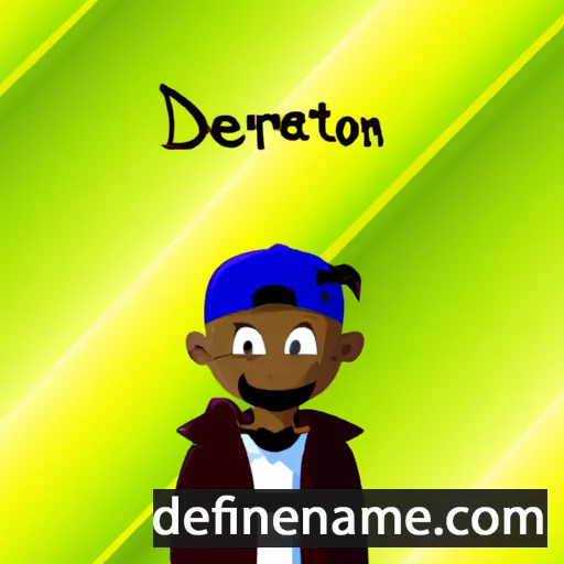 Deiontrez cartoon