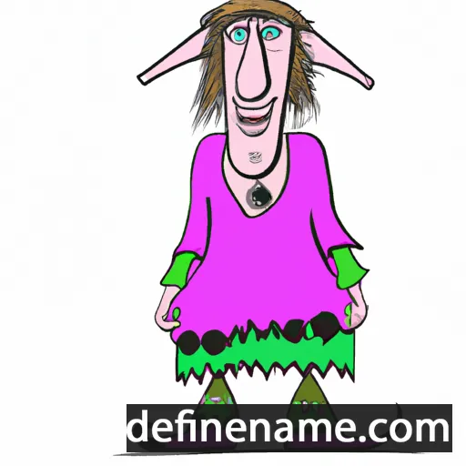 cartoon of the name Deisenor