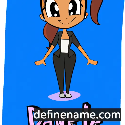 Delanee cartoon