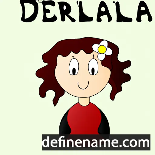 Delarina cartoon