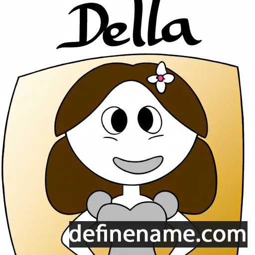 Delila cartoon