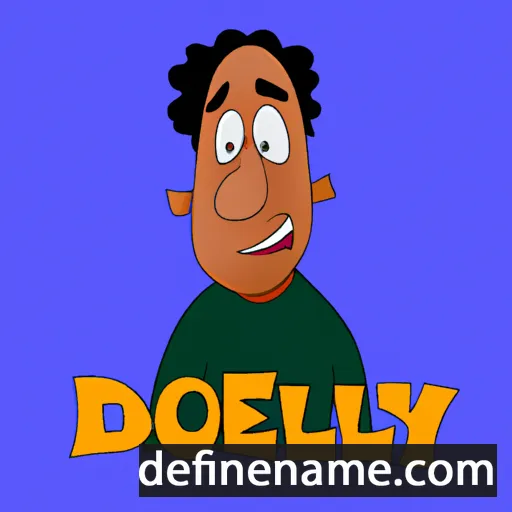 cartoon of the name Dellroy